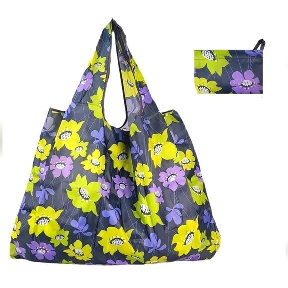 Handbags - Colorful Flower Tote 